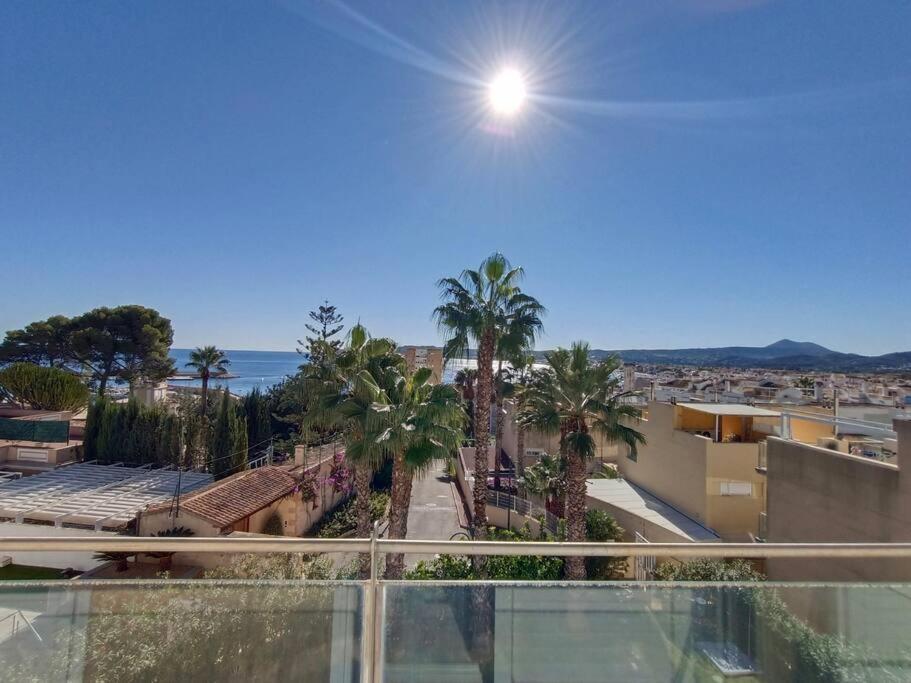 Javea Port Townhouse With Amazing Sea Views & Communal Pool Villa Luaran gambar