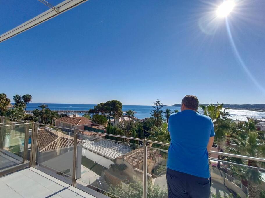 Javea Port Townhouse With Amazing Sea Views & Communal Pool Villa Luaran gambar