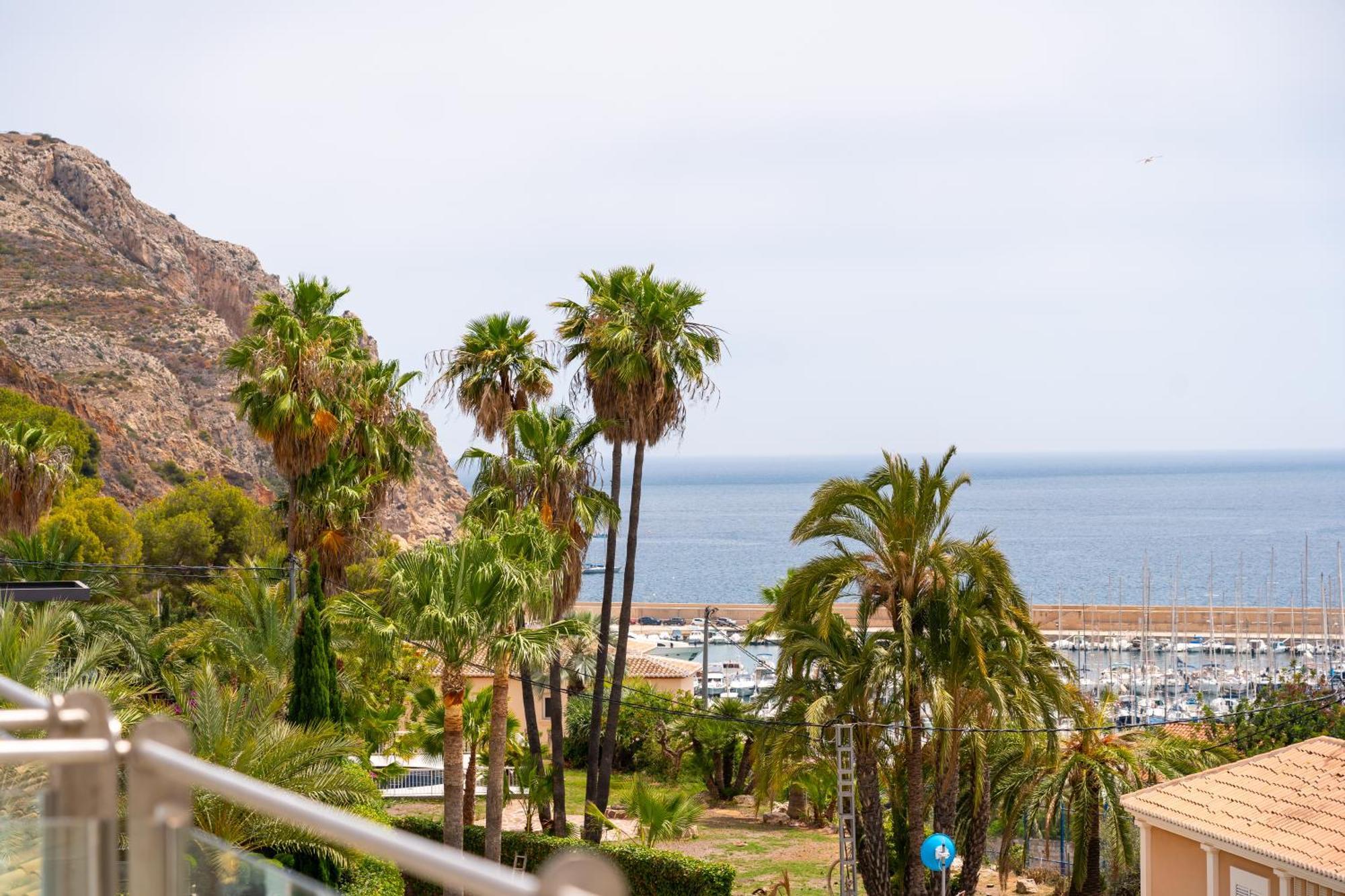 Javea Port Townhouse With Amazing Sea Views & Communal Pool Villa Luaran gambar