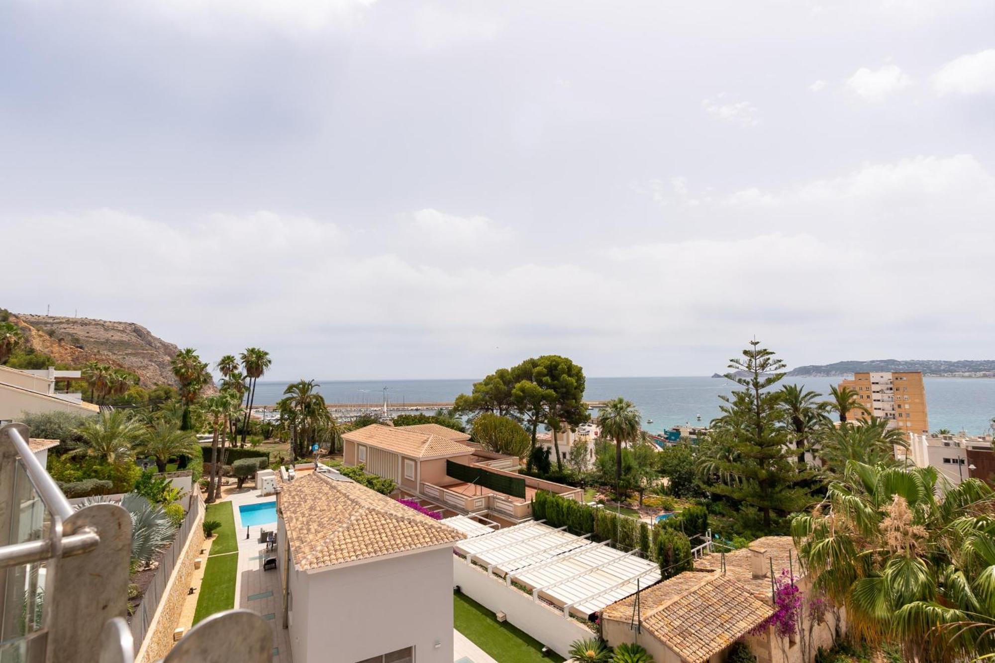 Javea Port Townhouse With Amazing Sea Views & Communal Pool Villa Luaran gambar