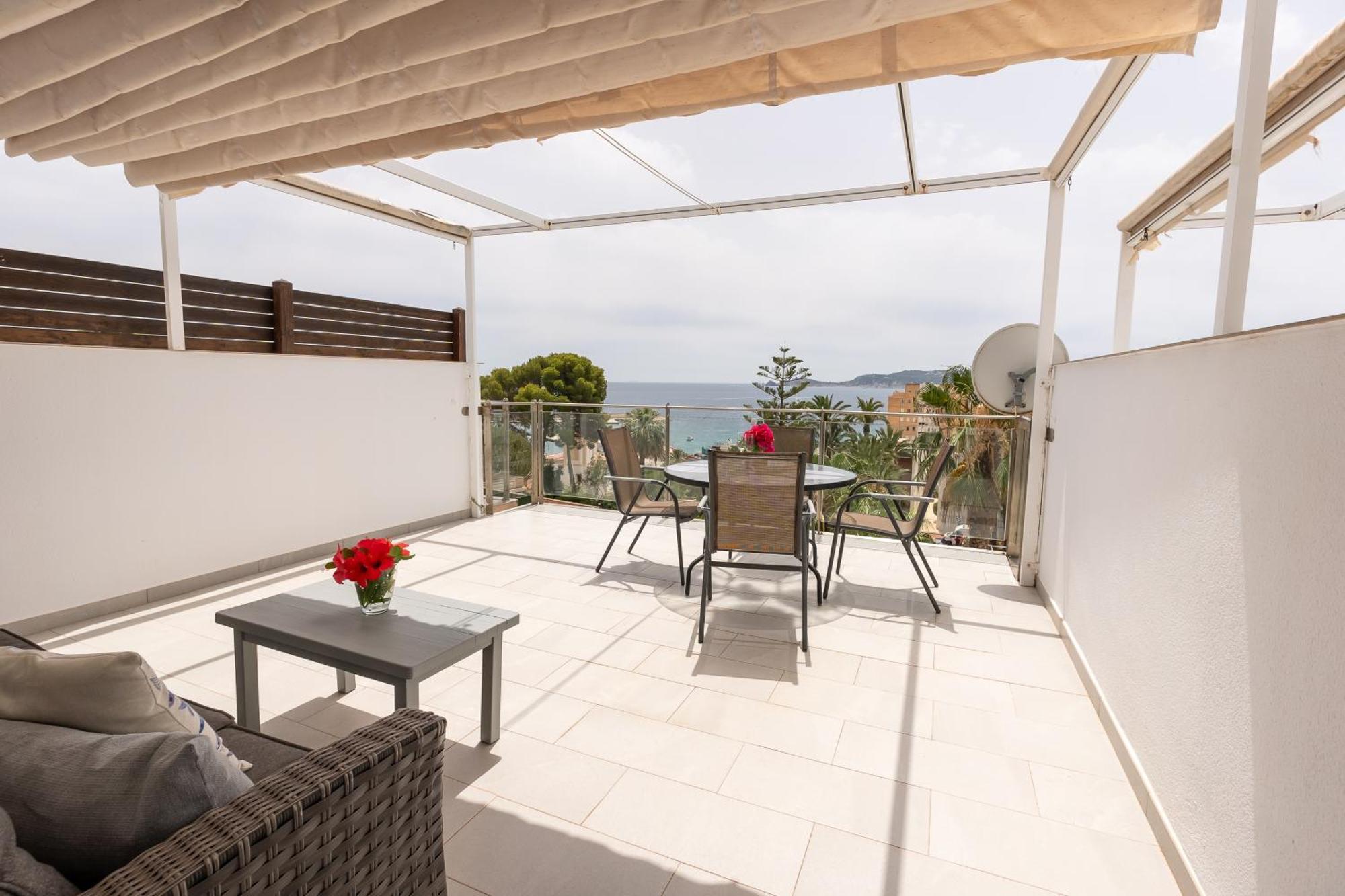 Javea Port Townhouse With Amazing Sea Views & Communal Pool Villa Luaran gambar