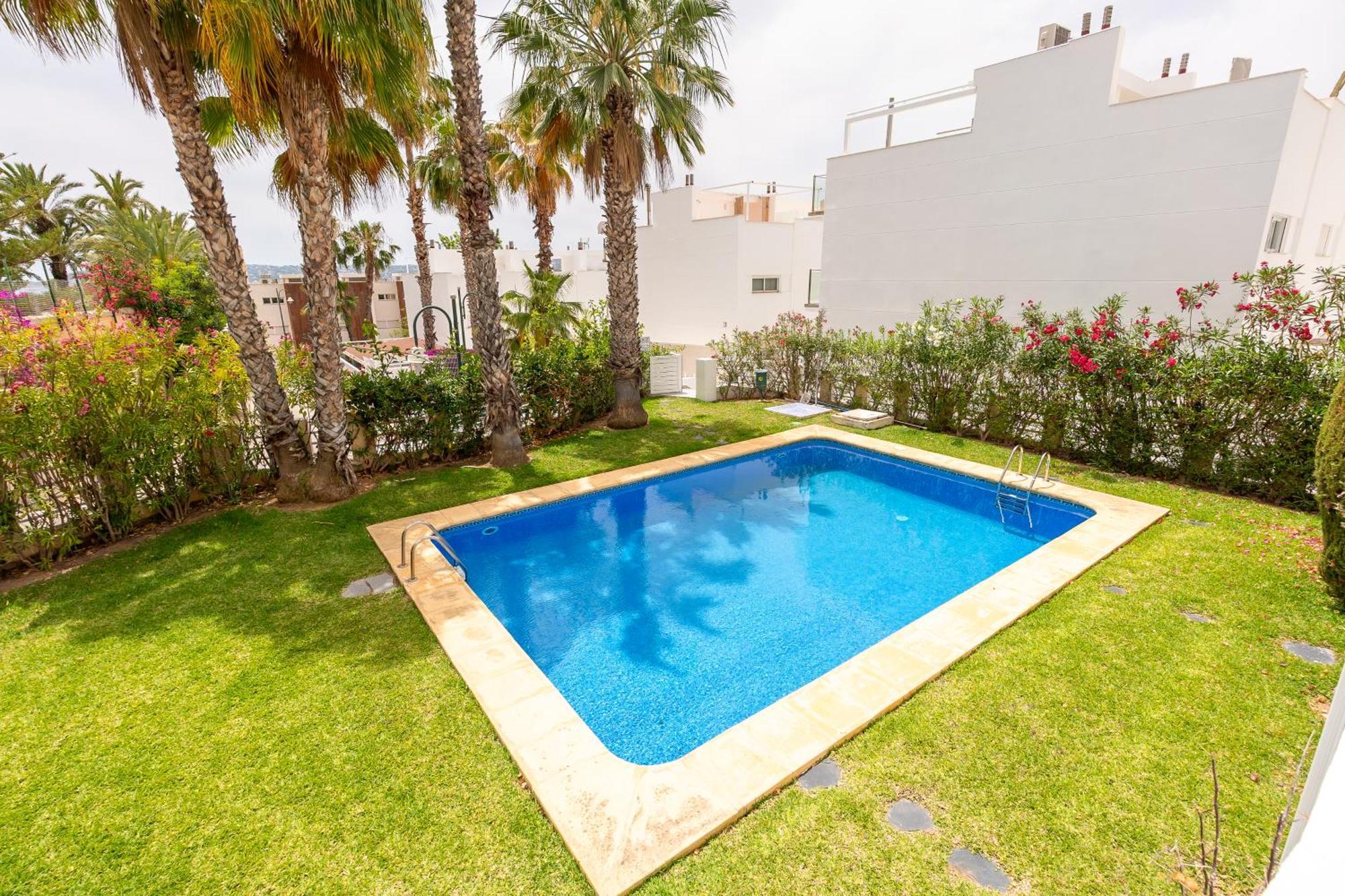 Javea Port Townhouse With Amazing Sea Views & Communal Pool Villa Luaran gambar