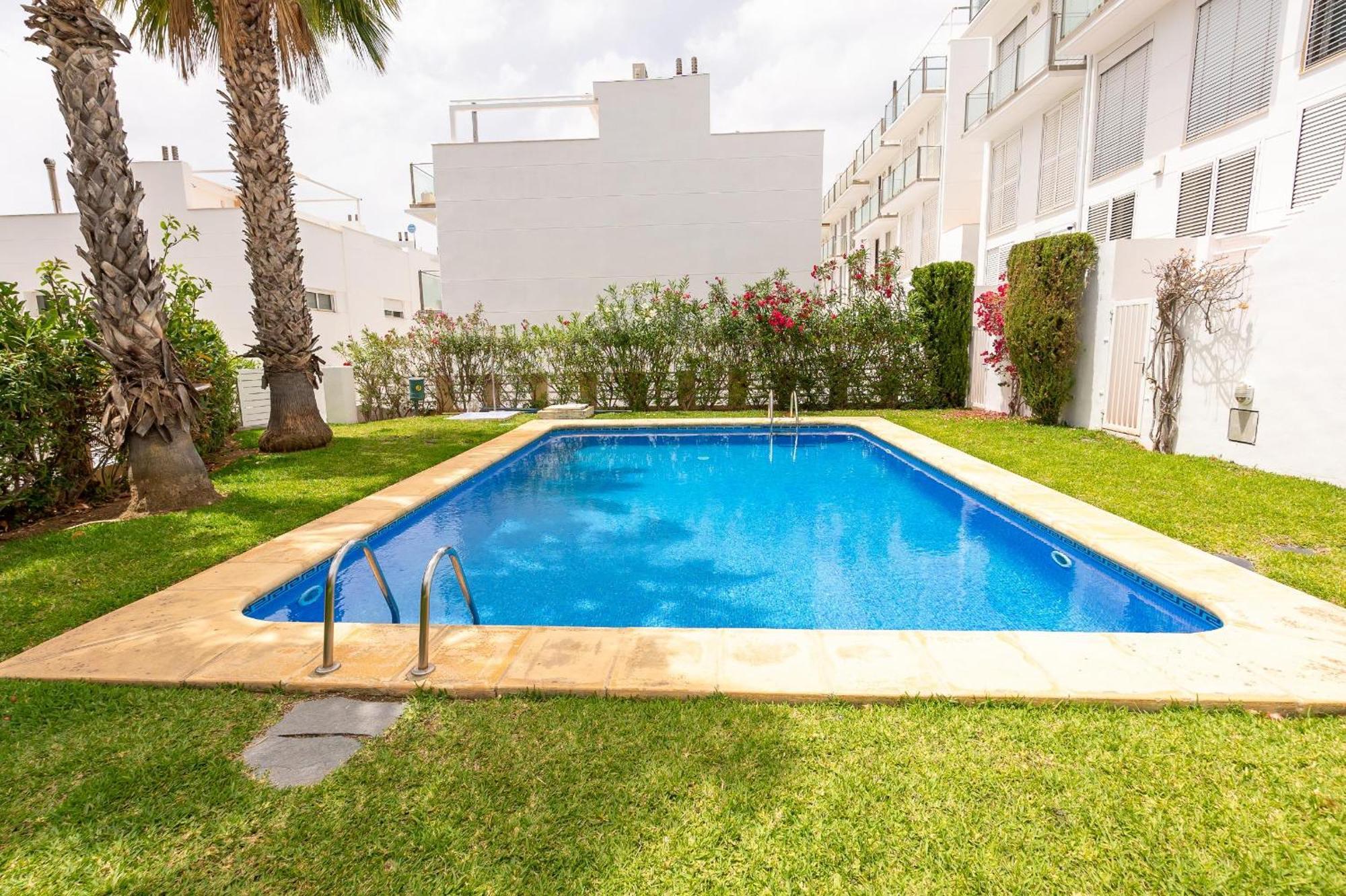 Javea Port Townhouse With Amazing Sea Views & Communal Pool Villa Luaran gambar