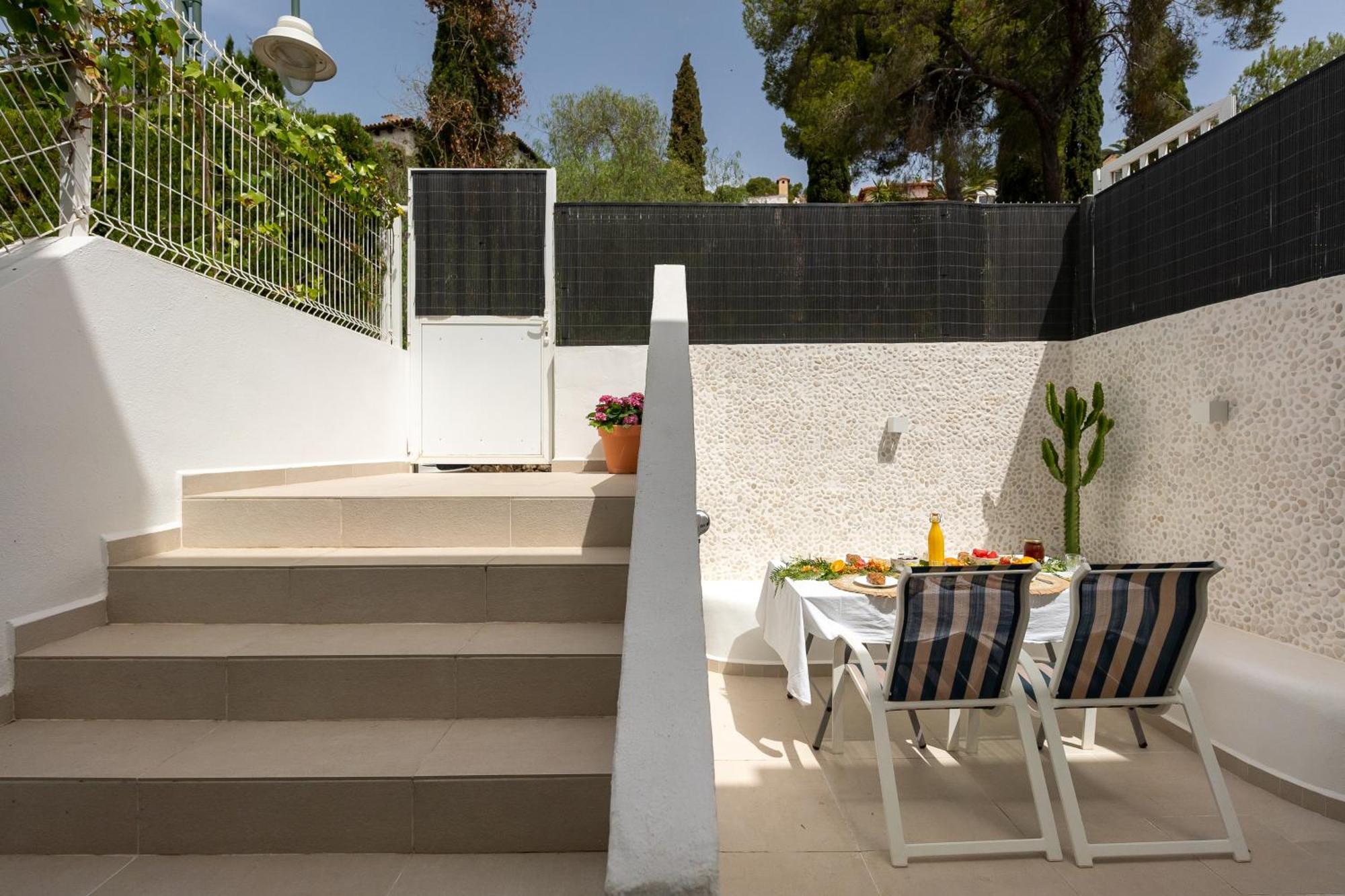 Javea Port Townhouse With Amazing Sea Views & Communal Pool Villa Luaran gambar